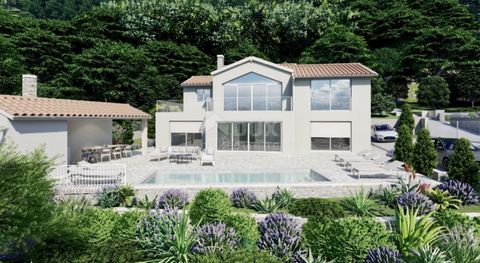 OPATIJA, LOVRAN, IKA - villa 230 m2 con vista panoramica sul mare e piscina + giardino paesaggistico 930 m2!!! OPPORTUNITÀ!!! DESCRIZIONE: Superficie abitabile: ca. 230 metri quadrati (2.475 metri quadrati) Superficie terreno: 933 m² / 10.040 m² 3 ca...