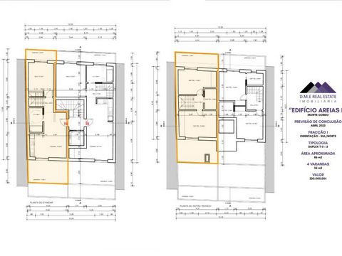 Building under construction, scheduled for completion in April 2025. Magnificent Location in Monte Gordo. T0+3 Duplex Apartment with South/North orientation, comprising living room with open plan kitchen, bathroom, a bedroom with built-in wardrobe an...