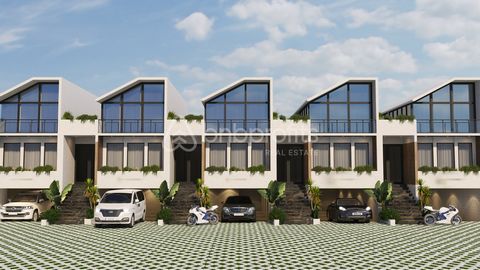 Stunning Townhouse Complex 2 Bedrooms For Sale Leasehold in North Canggu Price: USD 150,000/2048 Escape to your very own sanctuary in the heart of Bali’s thriving Canggu region. Nestled in the peaceful neighborhood of Buduk, North Canggu, this 2-bedr...