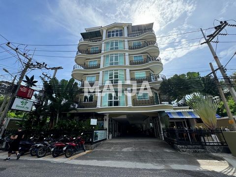 Very spacious 1-bedroom apartment with a large living room, European kitchen, fully furnished and equipped with appliances, as well as a wide balcony. Thai company name. Situated in a brilliant location 500 m to the beaches, 300 m to the golf course,...