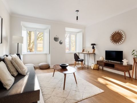 Modern and cosy 1-bedroom apartment, with a privileged location in Belém, close to transports, services and the most prestigious cultural areas of Lisbon. This cosy apartment is south-facing, which allows plenty of natural light to enter, making it v...