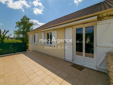 Maison de plain-pied avec terrasse et sous-sol