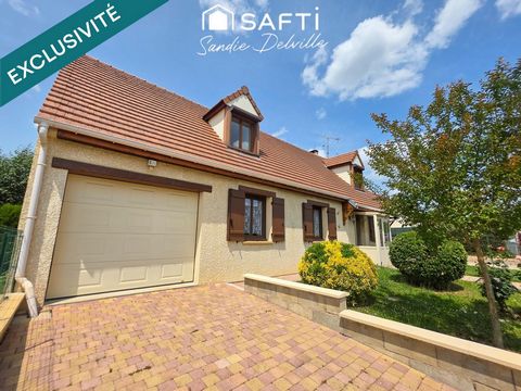 Pavillon 125m²- 6 pièces- 4 ch- garage
