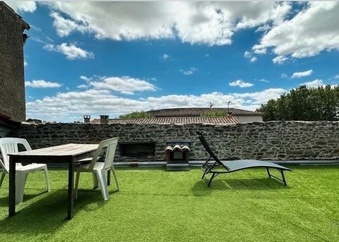 Maison de village à vendre 5 pièces VILLALIER (11) 130m2 environ habitable avec terrasse tropézienne de 65mé