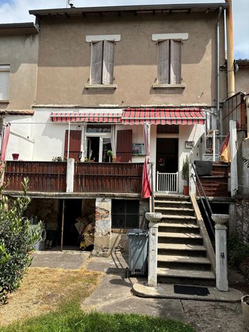 Maison de ville avec jardin