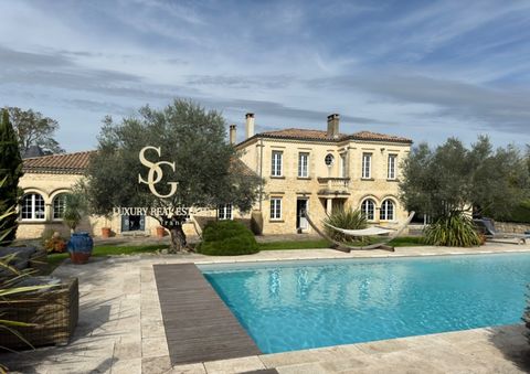 Belle propriété dans un écrin de verdure sans vis au calme à 45 mns de Bordeaux et 5 mns de Langon