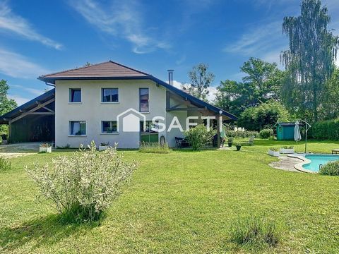 Maison T5 avec piscine entre Annecy et Genève
