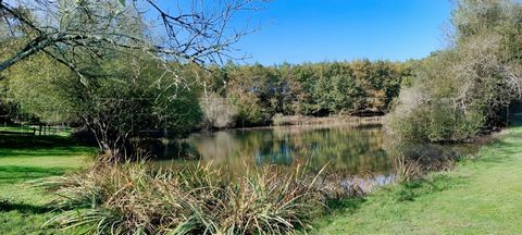 DORDOGNE PROPRIETE 6 HA ETANG PUITS