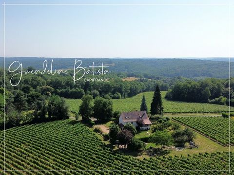 Maison Périgourdine 135m² au cur des vignes - 4 Chambres - 24100 Lembras