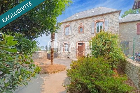 Maison en pierre, dépendances, terrain 1000m²