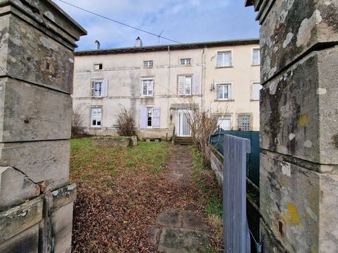 Proche EPINAL (88) MAISON de MAITRE T6 avec COUR sur TERRAIN de 5000 m²