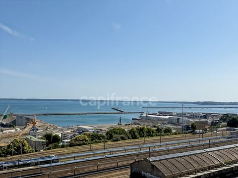 BREST - APPARTEMENT DEXCEPTION EN ROOFTOP AVEC BALCON VUE MER PANORAMIQUE