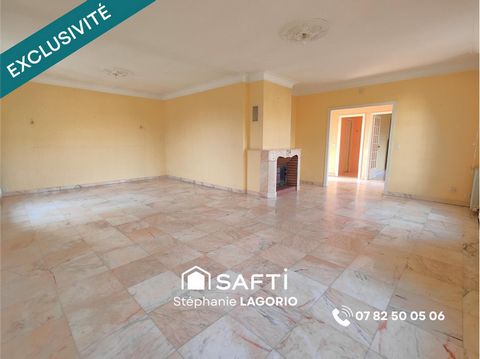 Maison T4 110 m² sur beau terrain piscinable 1300 m²