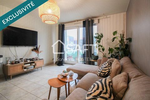 Bel appartement de 60m2 avec 2 chambres, terrasse et garage.