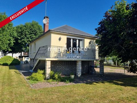 Maison plain pied sur sous-sol complet quartier résidentiel au coeur de pont audemer