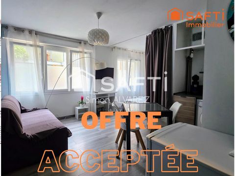 Toulouse – Place Dupuy / François Verdier T1 bis meublé – 27 m² – Résidence entretenue avec cave