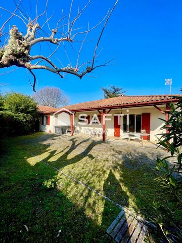 Maison individuelle de plain-pied avec garage, au calme