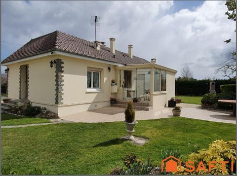PLAIN PIED 4 CHAMBRES 102m2 JARDIN GARAGE 10min LISIEUX