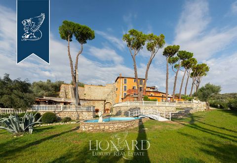 This stunning luxury property for sale is in Monterotondo, just half an hour away from the centre of Rome. Located in an exceptionally panoramic position, this property is surrounded by a 3-hectare park embellished with tall trees and decorative shru...