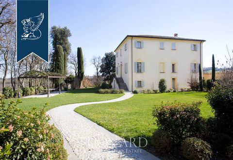 Nestled in Romagna's sweet hills, there is this beautiful 18th-century estate currently up for sale. Moreover, this villa is at the moment in perfect conditions thanks to long and accurate restoration works done by a famous Fine Arts professor o...
