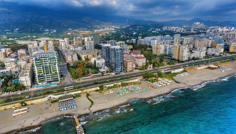 Appartement à vendre La propriété est située à Mahmutlar. Mahmutlar fait partie du district d’Alanya, à environ 12 km à l’est du centre-ville d’Alanya. Mahmutlar appartient également à la province d’Antalya. La ville offre de nombreux endroits attray...