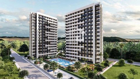 Apartments for sale are located in Mersin, Erdemli. Myrtle; Mordern hotels, streets decorated with palm trees, walking paths, beaches, restaurants, cafes and entertainment venues is a holiday city that offers a perfect life on the shores of the Medit...