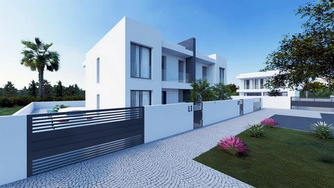 With a total of 7 villas - 4 semi-detached on one side and 3 detached - the 