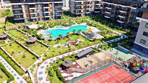 1+1 appartement in een luxe complex   ⭐️ Açık - Kapalı Havuzlar ♂️ ⭐️ Hamam & Sauna ♂️ ⭐️ Fitness Jakuzi ⭐️ Barbekü Kamelya ⭐️ Sinema Jeneratör ⚡️ ⭐️ Masaj odası ♀️ oyun alanları ⭐️ Tenis Basketbol Sahaları ⭐️ Asansör Kamera ⭐️ Açık-Kapalı Otopark De...