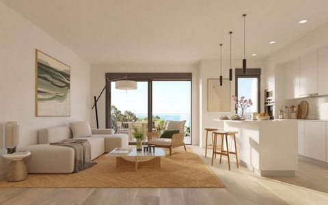 Appartements en première ligne, Villajoyosa, Costa Blanca Maisons avec 2 et 3 chambres, avec de grandes terrasses. Lumineux et avec différentes orientations pour profiter des meilleures vues. Situé à moins de 50 mètres de la plage. Tous les apparteme...