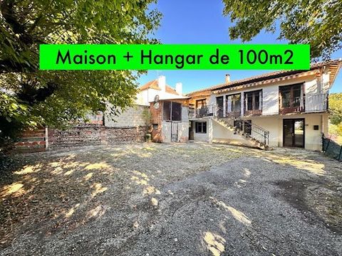 NUOVO E RARISSIMO SUL MERCATO! Kévin MANSENCAL ti offre ESCLUSIVAMENTE nella città di Saint-Laurent. Casa di circa 117m² al piano terra con un hangar indipendente di circa 100m² di cui un soppalco di circa 50m² il tutto su un terreno di oltre 1100m² ...