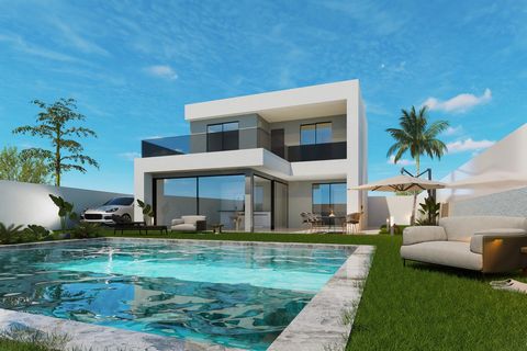 NEW BUILD VILLA IN SAN PEDRO DEL PINATAR~~Beautiful new build split level villa has been carefully designed to provide the perfect individual private contemporary living space, with full double glass sliding doors opening directly onto a large terrac...