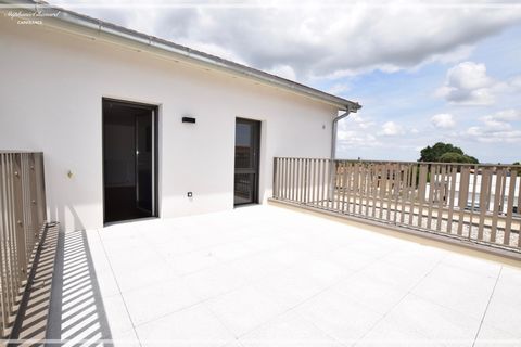À VENDRE T3 avec grande terrasse Dernier étage stationnement Saint-Bonnet-de-Mure