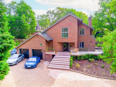 Nestled at the head of a private driveway in the sought-after village of Baldwins Gate, Birchwood is an exceptional five-bedroom detached home that exudes elegance and sophistication. This individually designed residence offers a perfect blend of con...