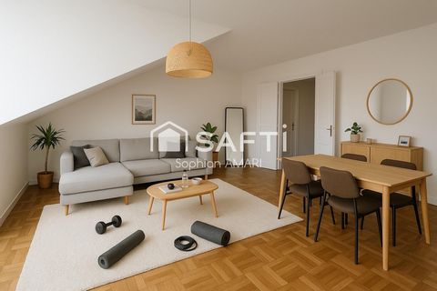 Appartement 93 m2 divisible, proche d’une gare