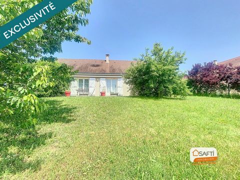 Charmante maison contemporaine de plain-pied