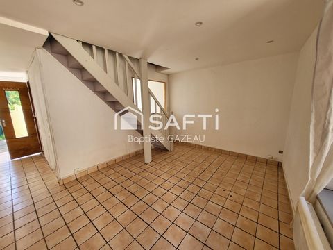 Maison 3 pièces de 45 m² avec terrain de 615 m² et dépendances