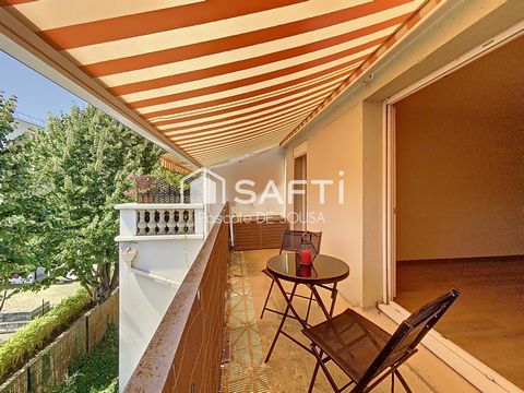 Appartement 3 pièces au calme avec terrasse