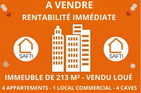 A VENDRE IMMEUBLE – Rentabilité immédiate à Rivesaltes (66600)