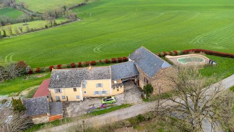 Maison  2 gîtes  piscine limite Tarn et Aveyron
