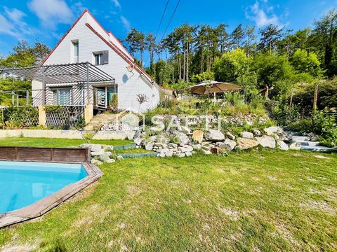 Maison d’architecte à Ivry-la-Bataille : l’atypique a trouvé son adresse.