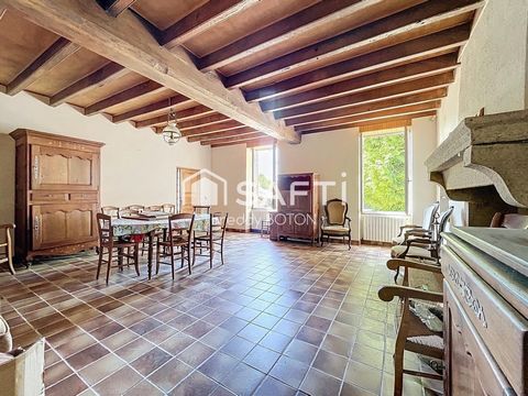 Longère avec dépendances sur 3 651 m² – Chanteloup