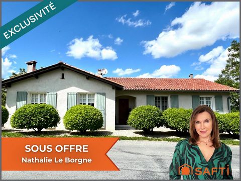 Jolie maison de plain pied sur sous sol