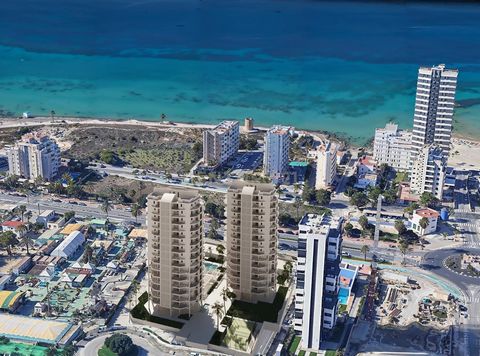 Apartment in JADE 2 Residential Complex Calpe Unbeatable location 200 meters from Arenal Beach Discover this exclusive apartment on the 5th floor of the modern JADE 2 residential complex, located between the city center and the port of Calpe. A privi...