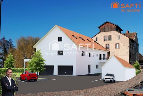 Superbe appartement de 4 pièces disposant d'une terrasse, d'un jardin, d'un double garage et de 2 places de stationnement privées !