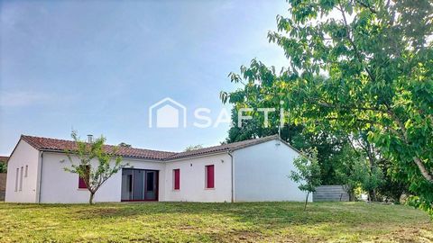Magnifique maison de plain pied, terrain 1280m2