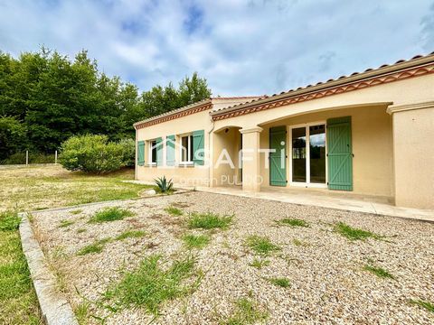 Maison comtemporaine de plain pied avec 3 chambres, jardin, sans travaux !