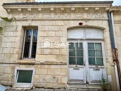 Nansouty : échoppe rénovée de 100 m² avec trois chambres et un jardin