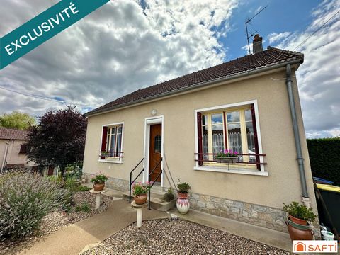 Maison sur sous sol semi enterré avec accès de plain pied