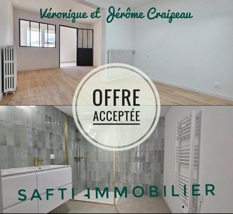 Maison entièrement rénovée de 104m² avec 3 chambres, vaste cellier, garage, terrasse sur terrain de 535m²