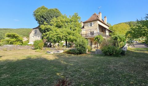 Propriété du 18ème dans la vallée du Lot